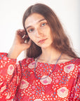 Hebe Booj Dress - Poppy