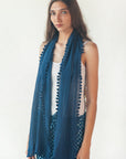 Dupatta Plain Scarf - Midnight