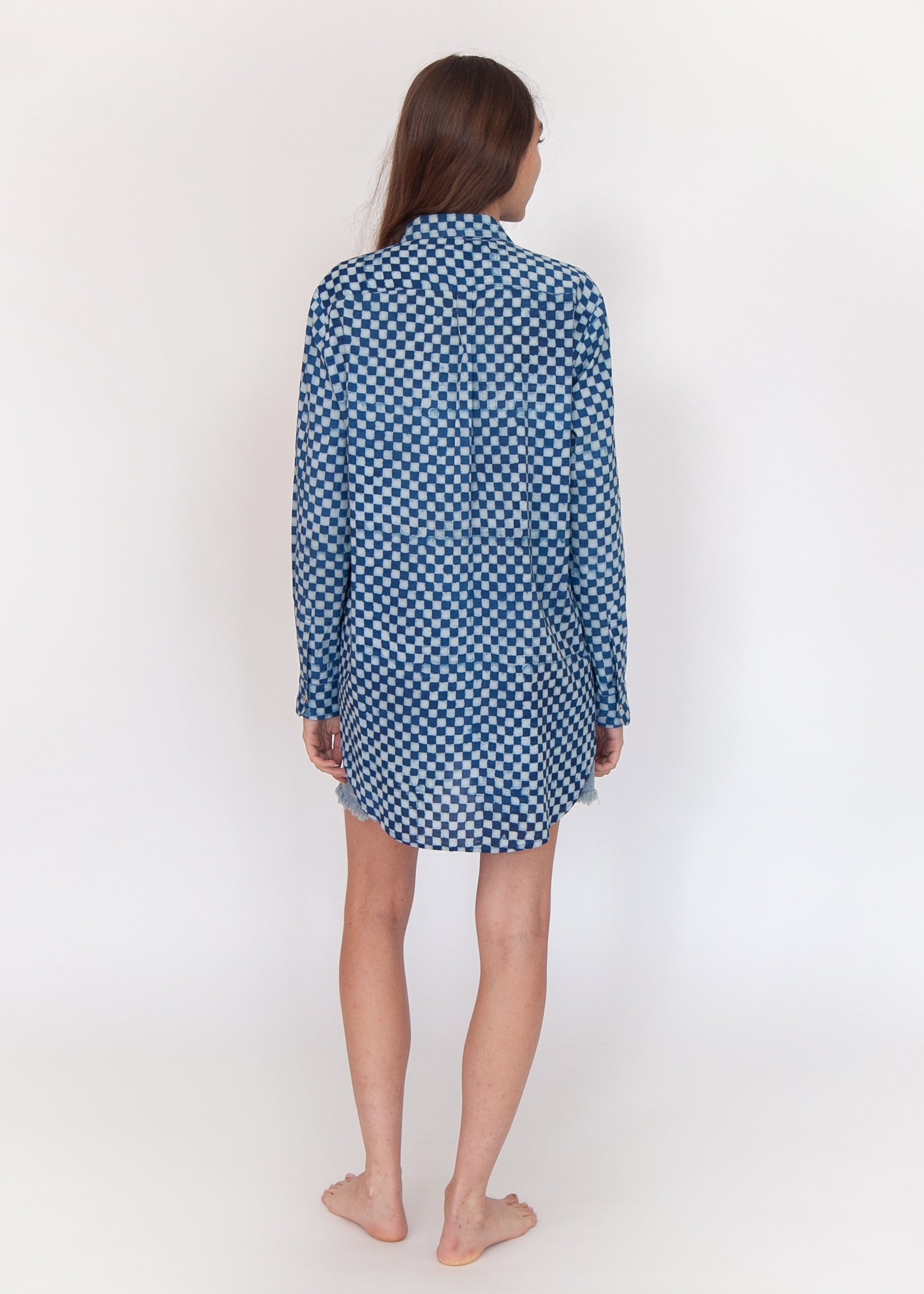 Ali Ananta Top - Natural Indigo