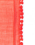 Dupatta Plain Shawl, Poppy