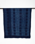 Shibori Saree And Fabric - Natural Indigo