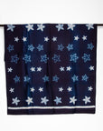 Shibori Saree And Fabric - Natural Indigo