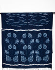 Shibori Saree And Fabric - Natural Indigo