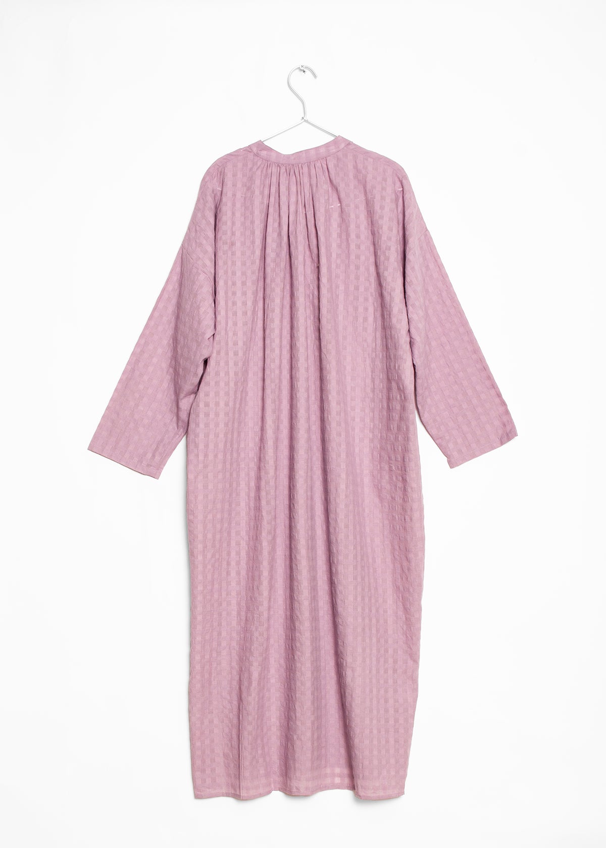Pocket Grid Caftan - Mauve by Two