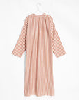 Pocket Caftan - Terracotta Stripe by Two