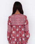 Yamini Booj Dress, Garnet