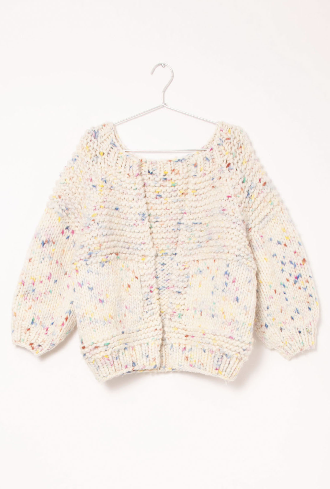 Raquel Hand Painted Merino Cardigan
