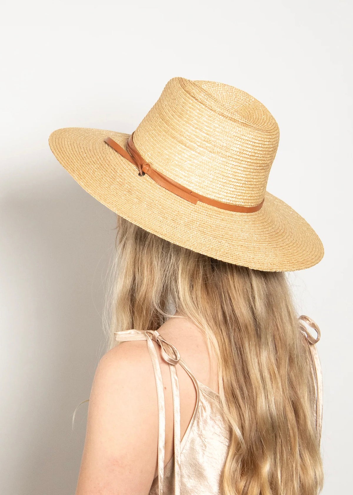 Wyeth Harley Wheat Straw Sun Hat - Natural