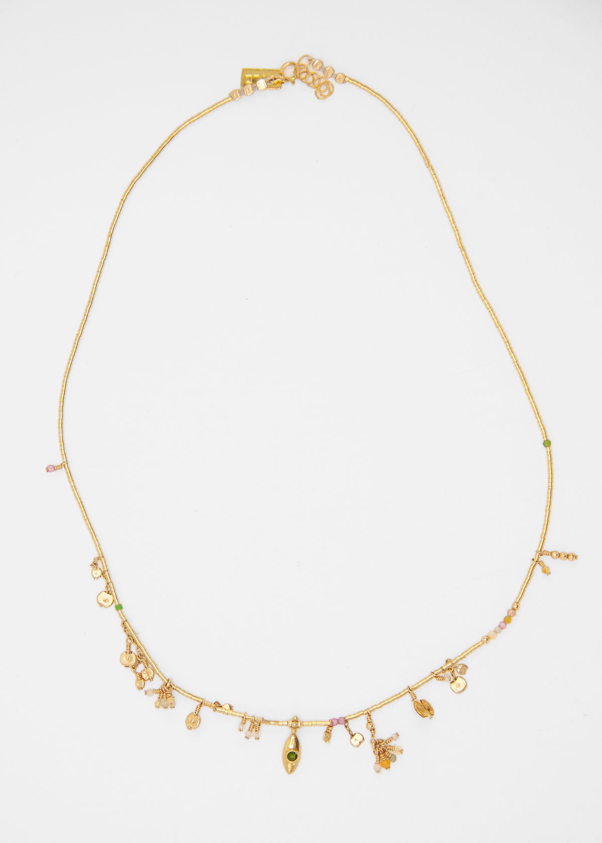 Iwona Ludyga  Rain Necklace Mix Charm