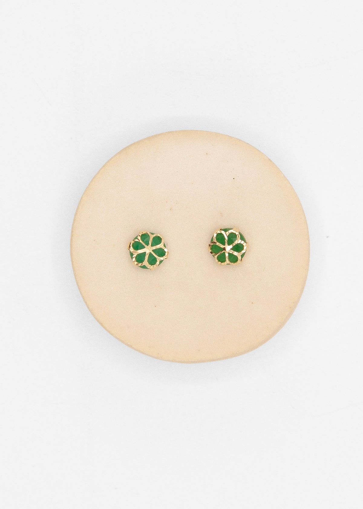 Flor Gold Studs