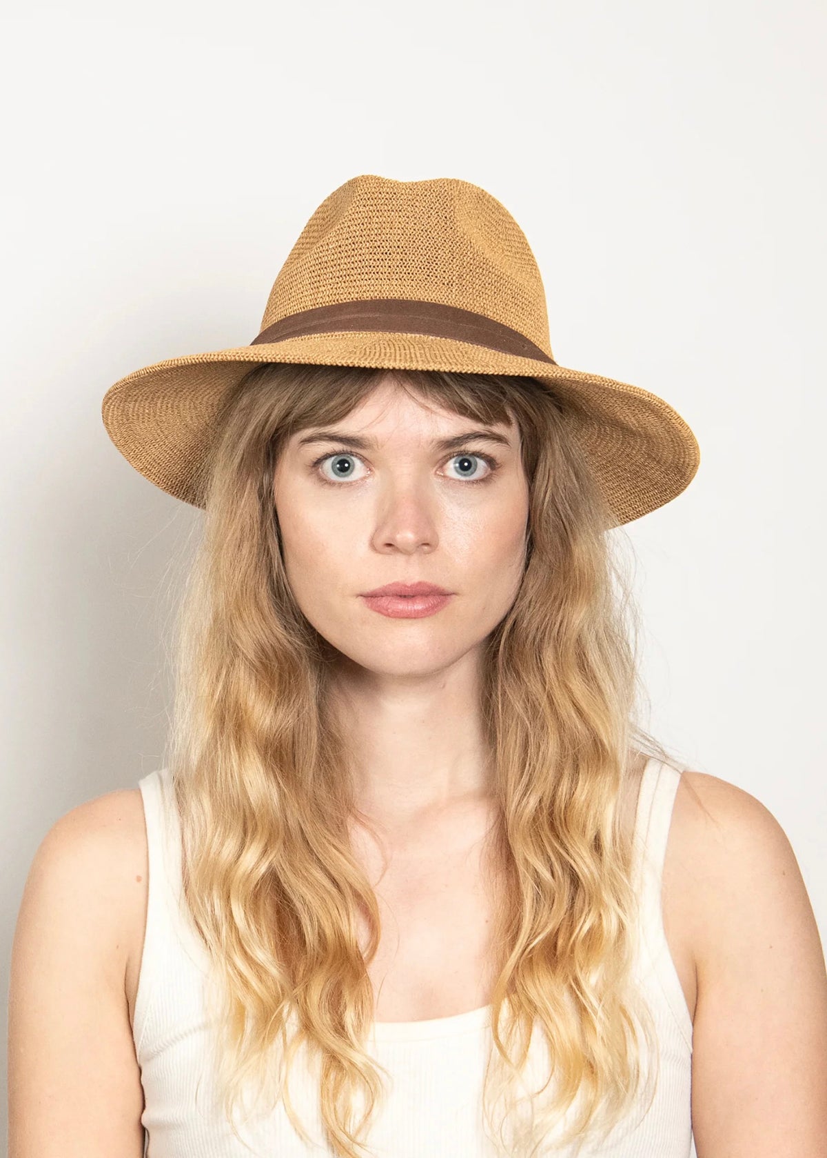 Wyeth Sedona Straw Panama - Camel