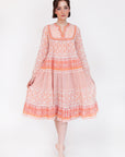 Nitika Nima Dress Quilt, Pink Coral
