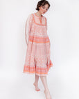Nitika Nima Dress Quilt, Pink Coral