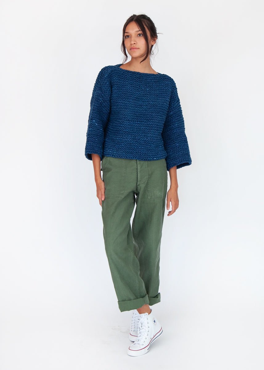 Mina Indigo Sweater
