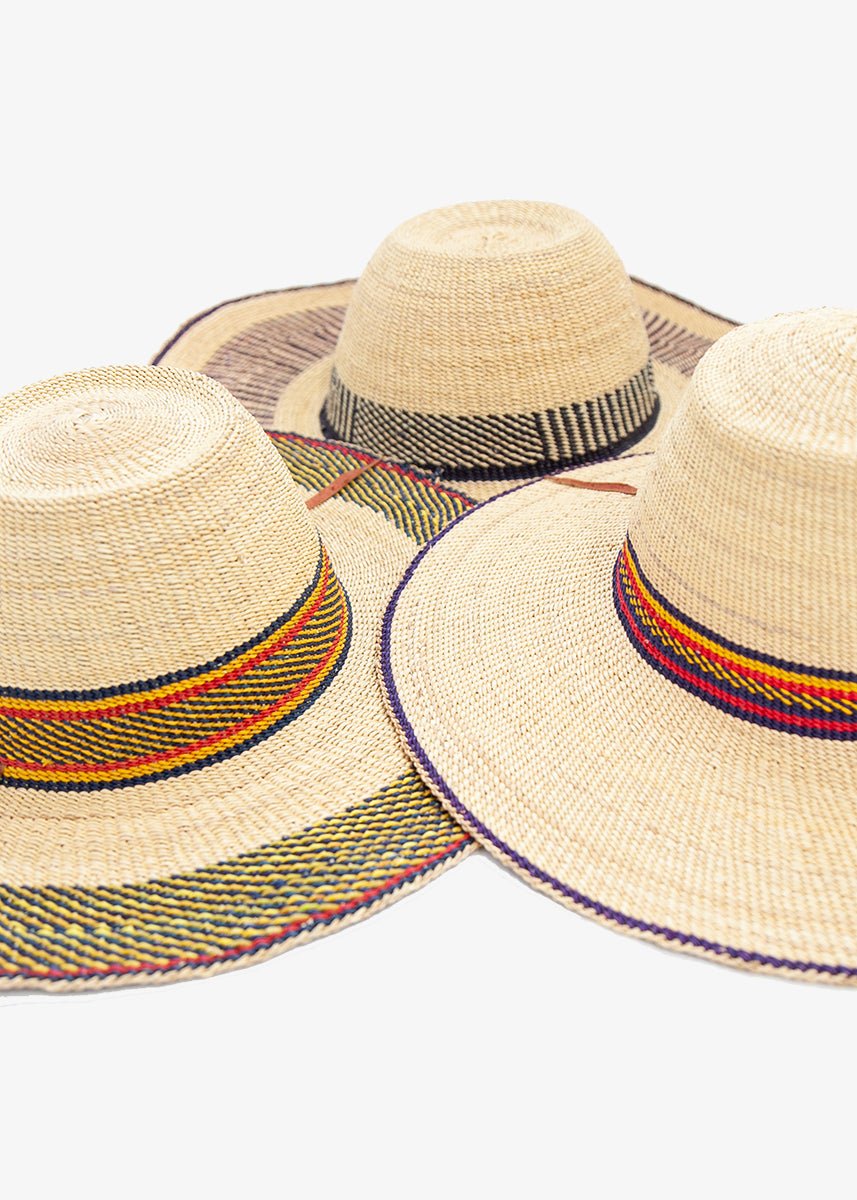 Swahili Large Natural Hat Assorted