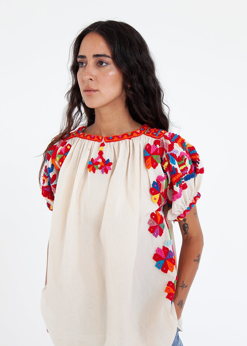 Citlalime Hand Embroidered Top