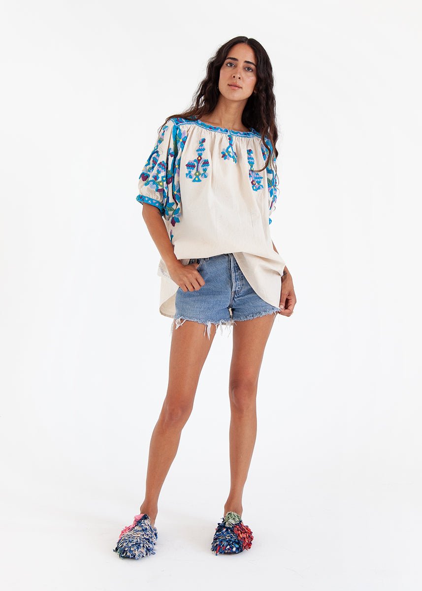 Citlalime Hand Embroidered Top – matta
