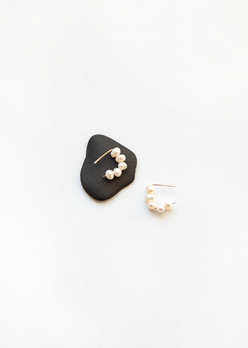 Mary MacGill Baroque Crescent Hoops