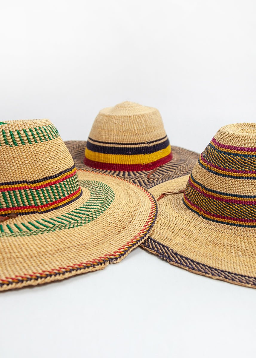 Swahili Large Natural Hat Assorted