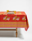 Lisa Corti Tablecloth Tea Flower