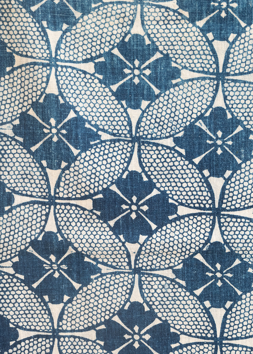 Vintage Katazome Antique Japanese Textile 