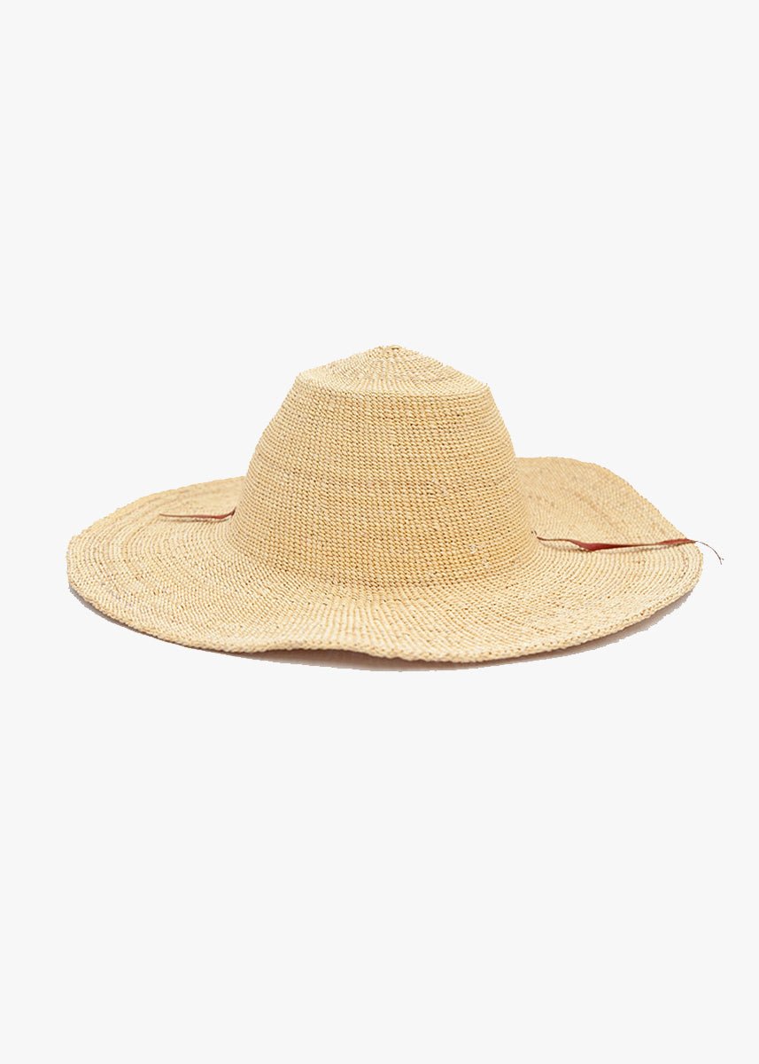 Swahili Plain Straw Sun Hat